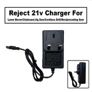 Reject Stock 21V Battery Charger For Cordless Drill/Lawn Mover/Chainsaw/Jig Saw/Reciprocating Saw