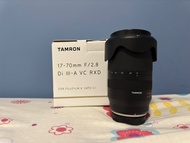 Tamron 17-70mm F/2.8 for fuji X-mount