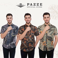 [Batik 8/10] Pazze Baju Batik Slim Fit Short Sleeve SS30449/458/459/452/453/455/456/470/471/472/473/
