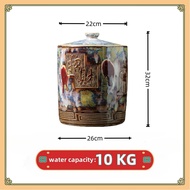 Rice dispenser 50kg / kilos capacity  ceramic High quality rice storage container 50kg lagyanan ng b
