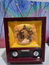 耶穌降生場景版‼️ 古董 懷舊 復古 收藏用 天線電視 基督教 天主教 耶路撒冷 天主降生 場景版 聖誕音樂盒 唱聖詩（連原裝盒）🎁送比老人家、小朋友都好有意思🥰 ***自動飄雪 亮燈 唱亞利路亞歌 