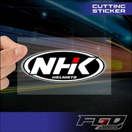 Cutting Stiker Logo NHK Helmet