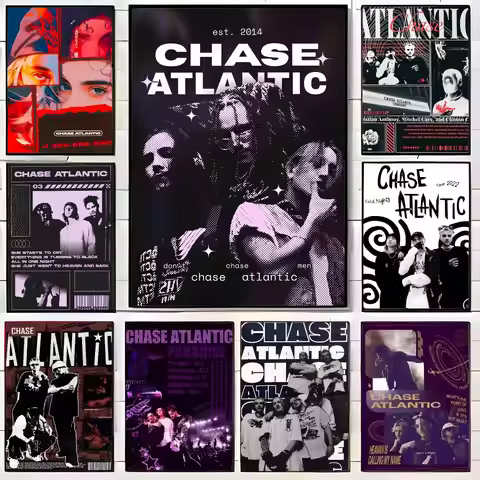 alt band c-chase atlantic Poster Wall Art Print Decorative Mural Home Decor Gift Unframed