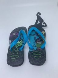 巴西🇧🇷直送 Havaianas Kids Monsters Black 拖鞋 巴西碼29/30 即歐洲碼31/32