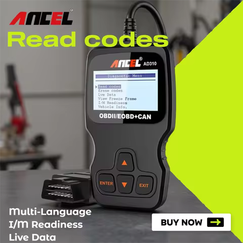 OBD2 Scanner AD310 Ancel Professional Car Code Reader Check Engine OBDII OBD 2 Automotive Scanner Di