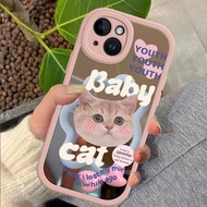 For Iphone mirror case cute cartoon cat pet iphone 12 PRO MAX/11/11 PRO/12/12 PRO/11 PRO MAX/12 MINI cover