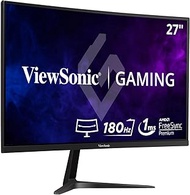 ViewSonic OMNI VX2718-2KPC-MHD 27 Inch Curved 1440p 1ms 165Hz Gaming Monitor with Adaptive Sync, Eye