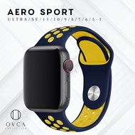 OVCA Strap Apple iWatch Series ULTRA 11 10 9 8 7 6 5 SE Nike Sport Rubber Silicone Watch Strap