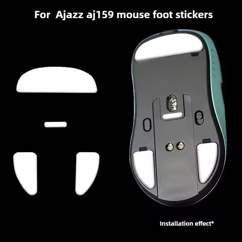 ~High-Speed Glide Smooth Mouse Skates ，For Ajazz AJ199/139PRO/099/159apex - Anti-Wear Foot Pads Repl