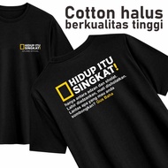 Aplomb Distro T-Shirt 24S Words of Gus Baha Da'wah Santri