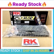 RK 520 Oring Chain 520 KLO2 X 120 L Rivet Type RKM TAKASAGO RANTAI O RING CHAIN 120L HEAVY DUTY JAPA