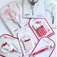 Sanrio Stationery Scissors Calculator Hello Kitty Pen | Authentic 1