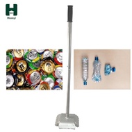 Homyl Efficient Manual Trash Compactor Practical Hand Press Bin Compactor for Home or Outdoor Use