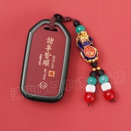 Honda Key Case Everything Goes Smooth Alloy CRV HRV Fit CIty CIvic Accord Double Sided Leather Ring