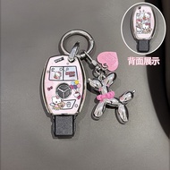 Suitable for Mercedes-Benz Key Cover gla200 Buckle b200 Car cla220 Shell c180l Cute glc260 Weiting v