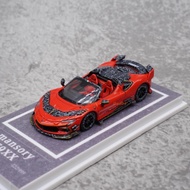 MJ 1: 64 Ferrari sf90 F9XX MANSORY Alloy Model Car Collection Ornaments