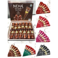 [1pcs] NEHA CONE, HENNA PASTA INSTANT HENNA COLOR BRIDAL HENNA