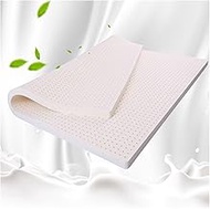 ARyako Natural Latex Mattress Topper - Medium Firmness 100% Natural Latex Soothing Pressure Point Re