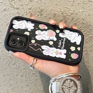 HP Phone Case For Samsung Galaxy A06 A05 A05s F05 M05 Case Rabbit White Strawberry Cute Cartoon Soft