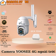 (Mẫu 2024) Camera 4G Yoosee 32 led chống nước, xoay 360 độ,quay đêm có màu,thích hợp sử dụng ở vị tr