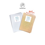 School Max Blank Word Card Paper Flash (Size 4x6 Inches) 25 Sheets/Pack