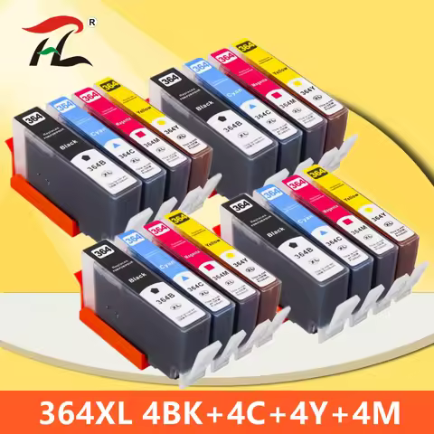 364XL 364 Compatible Ink Cartridge for HP364 xl Photosmart 5520 5524 6510 6520 7510 B109 B110 B209 B
