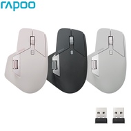 Rapoo MT760L/MT760/MT760mini Rechargeable Multi-mode Wireless Mouse Ergonomic 3200 DPI Easy-Switch U