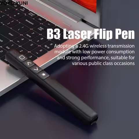 USB Control Whiteboard Remote Control Pen Meeting Remote Presentation PPT Laser Flip Pen Remote Cont
