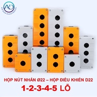 ABS plastic box 1 hole 2 holes 3 holes 4 holes 5 holes. Waterproof D22 push button box BX1 BX2 BX3 B