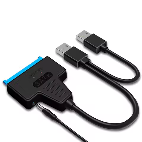 【SATA To USB 3.0 2.0/Type-C Adapter For 2.5/3.5 Inch External HDD SDD Hard Drive Disk External Conne