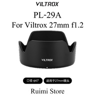 Lens Hood for Viltrox 27mm f1.2