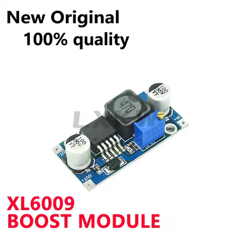 1-5/PCS XL6009 4A Boost Converter Step Up Adjustable 15W 5-32V to 5-50V DC-DC Power Supply Module LM