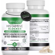 Histamine Blocker Supplements – DAO Enzyme Formula & Vitamin C – Daily Support for Histamine Intoler