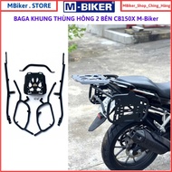 Baga frame cb150x, rear bag cb150x, rear port cb150x, long bag with MBiker side frame mounting point