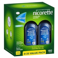 Kẹo ngậm Nicorette Cooldrops Nicotine Lozenge Icy Mint 4mg