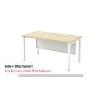 4 Feet Rectangular Shape Office Sides Table (Without Tel Cap) With U Metal Leg -  Home & Office Syst