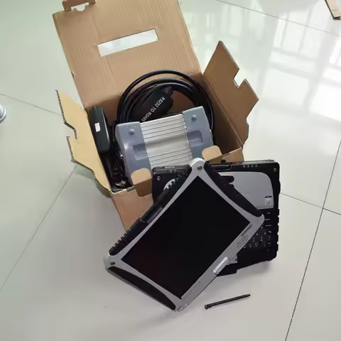 Professional Diagnosis Tool MB Star c3 Full Set with Software 12/2014V in 120gb SSD Toughbook CF-19 