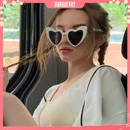 [ Burbuerry ] Heart-shaped Sunglasses Trendy Sunglasses Stylish Heart Shaped Sunglasses for Women Trendy Retro Sun Glasses with High Translucency Lens Perfect for Cosplay