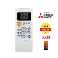 M1tsub1sh1 Aircond Remote Control Replacement MP04B MP02B KFR-36G/H MSH-CB12VD KF-23G (Black Screen)