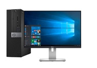 Dell Optiplex 5055 Small Form Factor, AMD Ryzen 3 2200G PRO X4 3.4GHz, 8GB Ram 256GB SSD, 24 LCD Inc