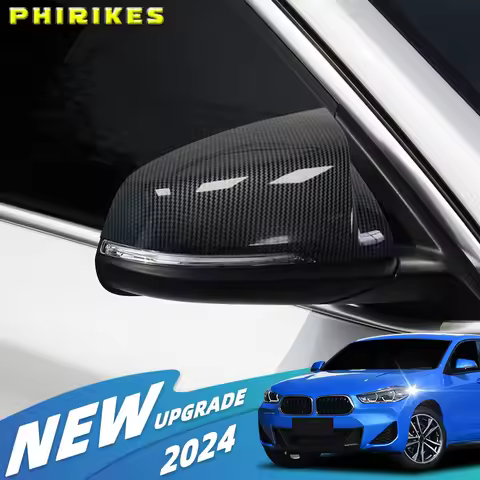 Carbon Fiber Wing-Style Rearview Mirror Cover for BMW X1 F48 X2 F39 F40 F53 F44 Z4 G39 Toyota Supra 