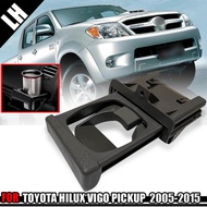 ที่วางแก้วน้ำ พร้อมฐาน รุ่น โตโยต้า ไฮลักซ์ วีโก้ ฟอร์จูนเนอร์ TOYOTA HILUX VIGO / FORTUNER ปี 2005 - 2014 สี น้ำตาล ( เลือกข้างได้นะคะ )