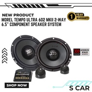 MOREL Tempo Ultra 602 MKII 2-Way 6.5" Component Speaker System - Genuine MorelSpeaker 100% ORIGINAL 