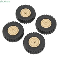 SHOUHMY 4Pcs/Set RC Tires, 70mm Diameter High Performance RC Car Wheels, Durable Rubber Replacement 