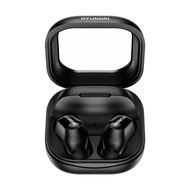 Hyundai ฮุนได HY-T08 บลูทูธ5.3หูฟังไร้สายหูฟังเพลง HIFI หูฟังเกมหูฟังลดเสียงรบกวนสปอร์ตพร้อมไมโครโฟน