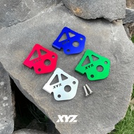 XYZ REAR SEAT LOCK COVER PLATE NINJA RR NEW ALUMINUM