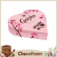 Fazer Geisha Milk Chocolate Heart Shaped Box 225g