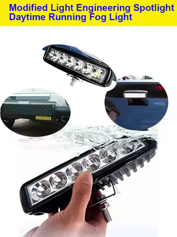 6-Inch LED Daytime Running Light 6-Inch Straight LED Engineering Spotlight Daytime Running Fog Light