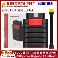 【For Malaysia Proton and Perodua】Kingbolen Ediag Old version V1.23.004 OBD2 Scanner All software 1 y