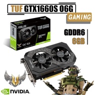 ☊ASUS TUF GTX 1660 SUPER O6G GAMING Video Cards GDDR6 6GB Graphics Card GPU 192bit  NVIDIA GTX16 ⋛l